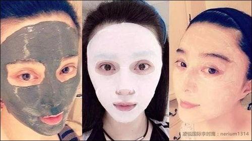 哪个明星早晚敷面膜